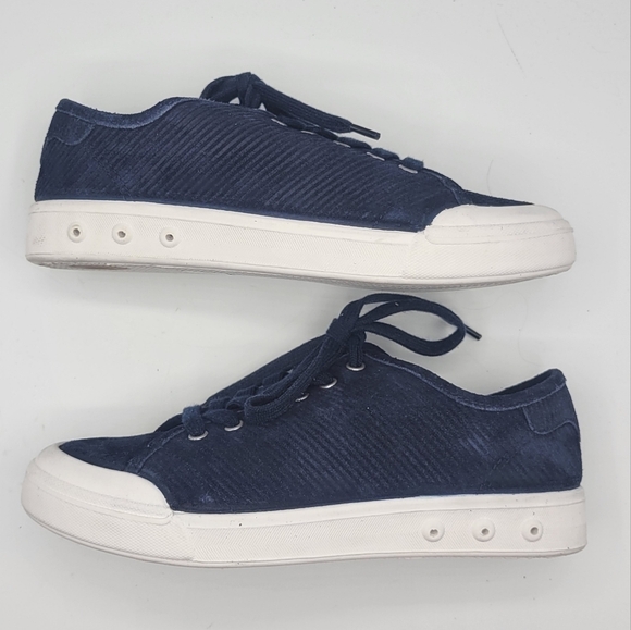 NWB Rag & Bone standard issue laceup shoes size 7 navy corduroy - Picture 7 of 12